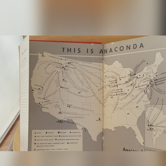 Vintage 1957 ANACONDA HARDCOVER With Dust Jacket BY ISAAC F. MARCOSSON - Picture 7 of 11